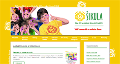Desktop Screenshot of ddmsikula.cz